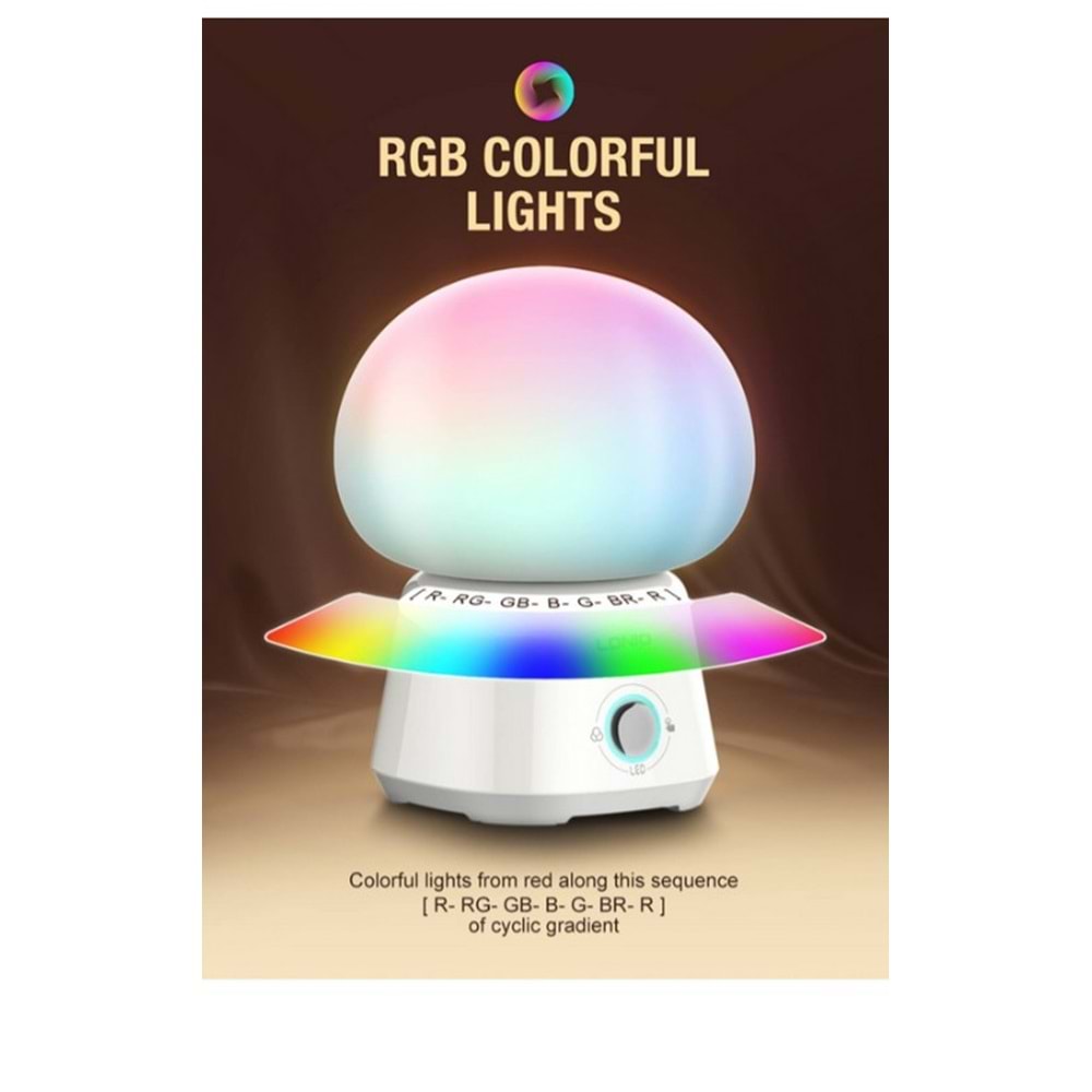 LDNIO Y4 LED RGB AKILLI GECE LAMBASI