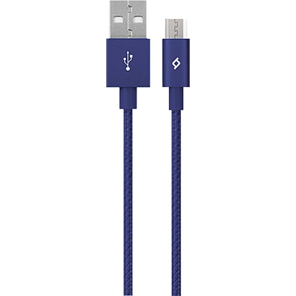 2DK11L TTEC ALUMİ CABLE MİCRO USB ŞARJ KABLOSU LACİVERT