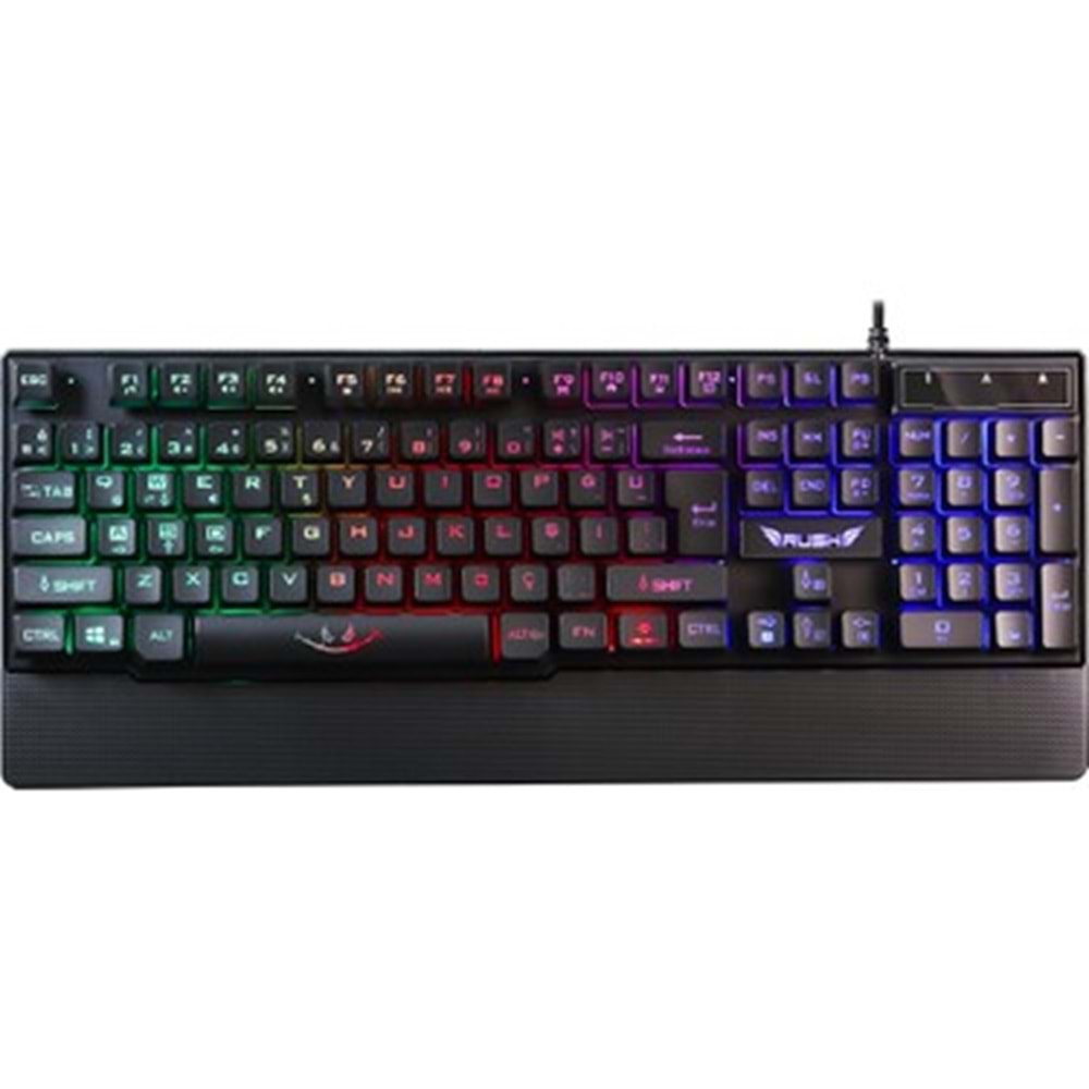 RUSH BİLEKLİKLİ MEKANİK HİSLİ OYUNCU KLAVYESİ RK131