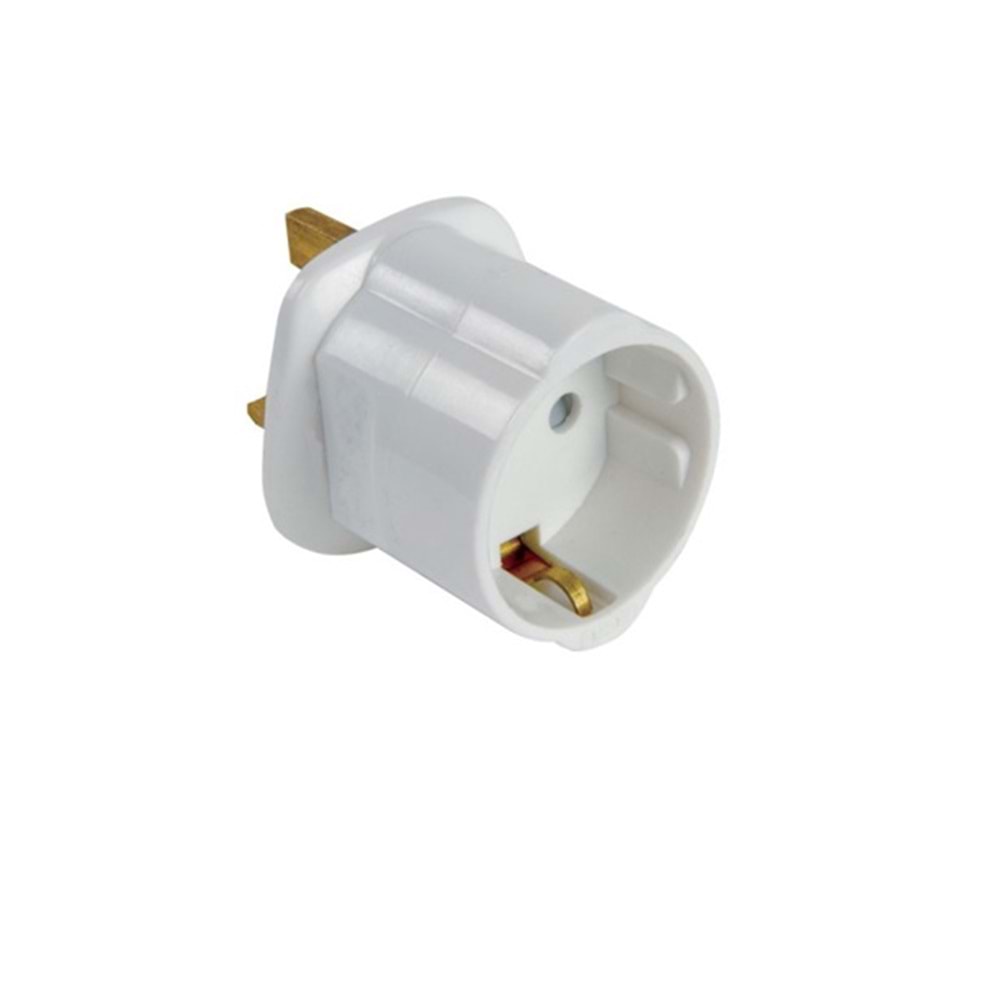 EURO ADAPTÖR WHİTE