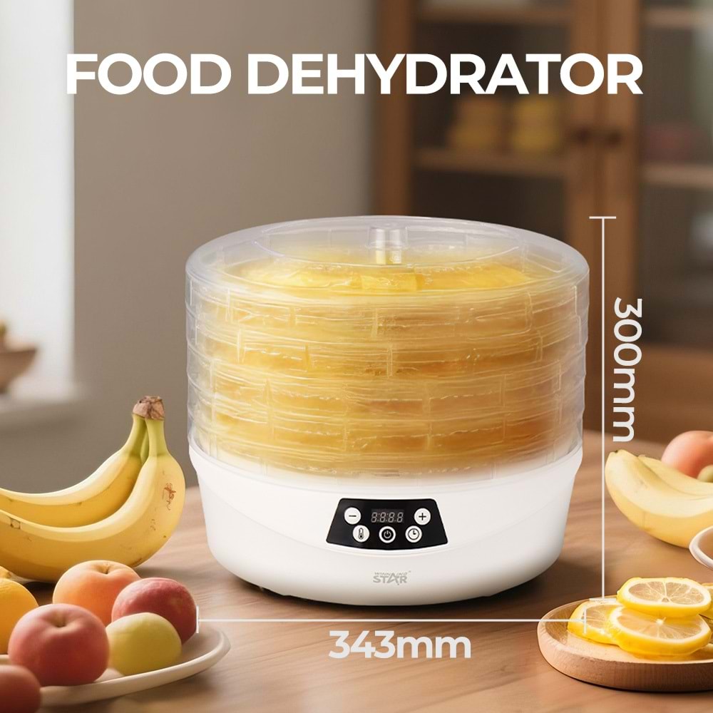 WİNNİNG STAR SEBZE MEYVE KURUTMA MAKİNESİ DEHİDRATOR ST-9990