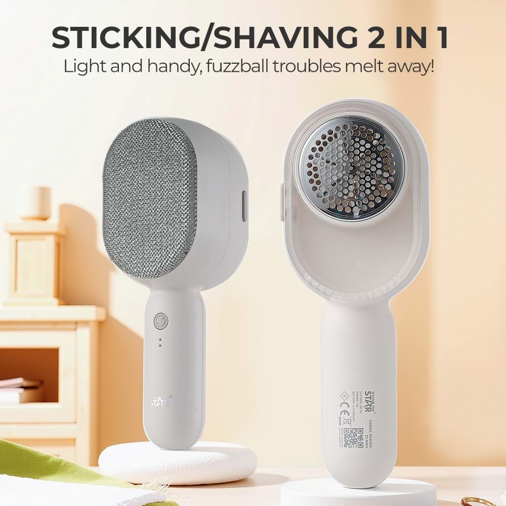 WİNNİG STAR ST-6303 FABRİC SHAVER KUMAŞ TÜY TEMİZLEME VE BAKIM ALETİ