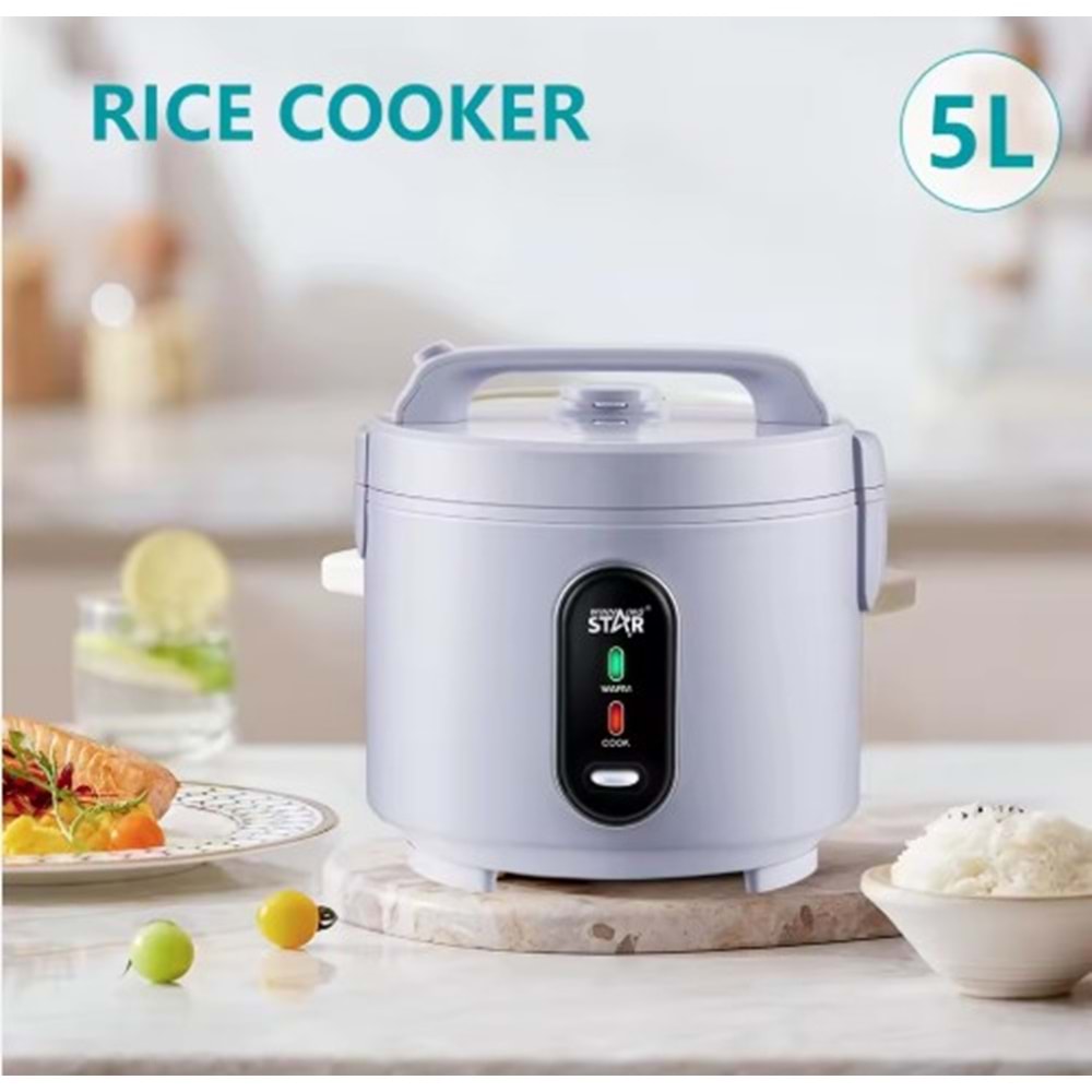 WİNNİNG STAR ST-9513 RİCE COOKER 5LT PİLAV PİŞİRME MAKİNESİ