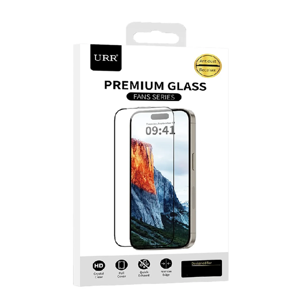 URR HD GLASS KORUYUCU KIRILMAZ CAM İPHONE 17 / 16 PRO