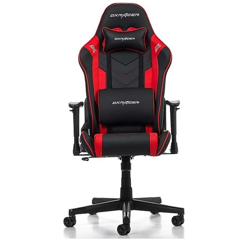 DXRACER P132 PRİNCE SERİ YUMUŞAK YÜZEYLİ 130KG OYUNCU KOLTUĞU SİYAH/KIRMIZI