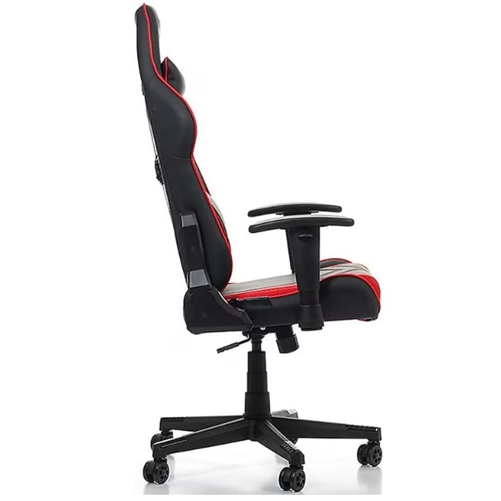 DXRACER P132 PRİNCE SERİ YUMUŞAK YÜZEYLİ 130KG OYUNCU KOLTUĞU SİYAH/KIRMIZI
