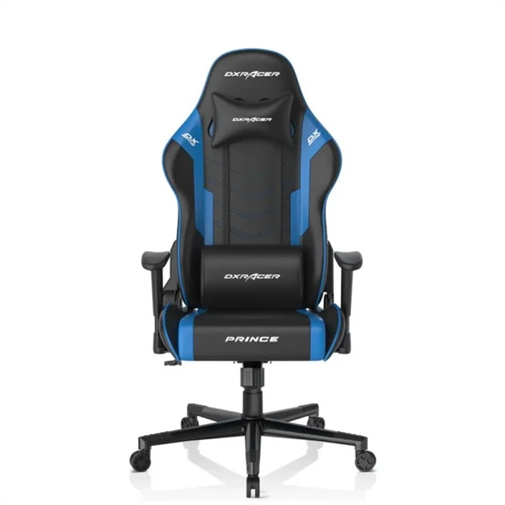 DXRACER P132 PRİNCE SERİ YUMUŞAK YÜZEYLİ 130KG OYUNCU KOLTUĞU SİYAH/MAVİ