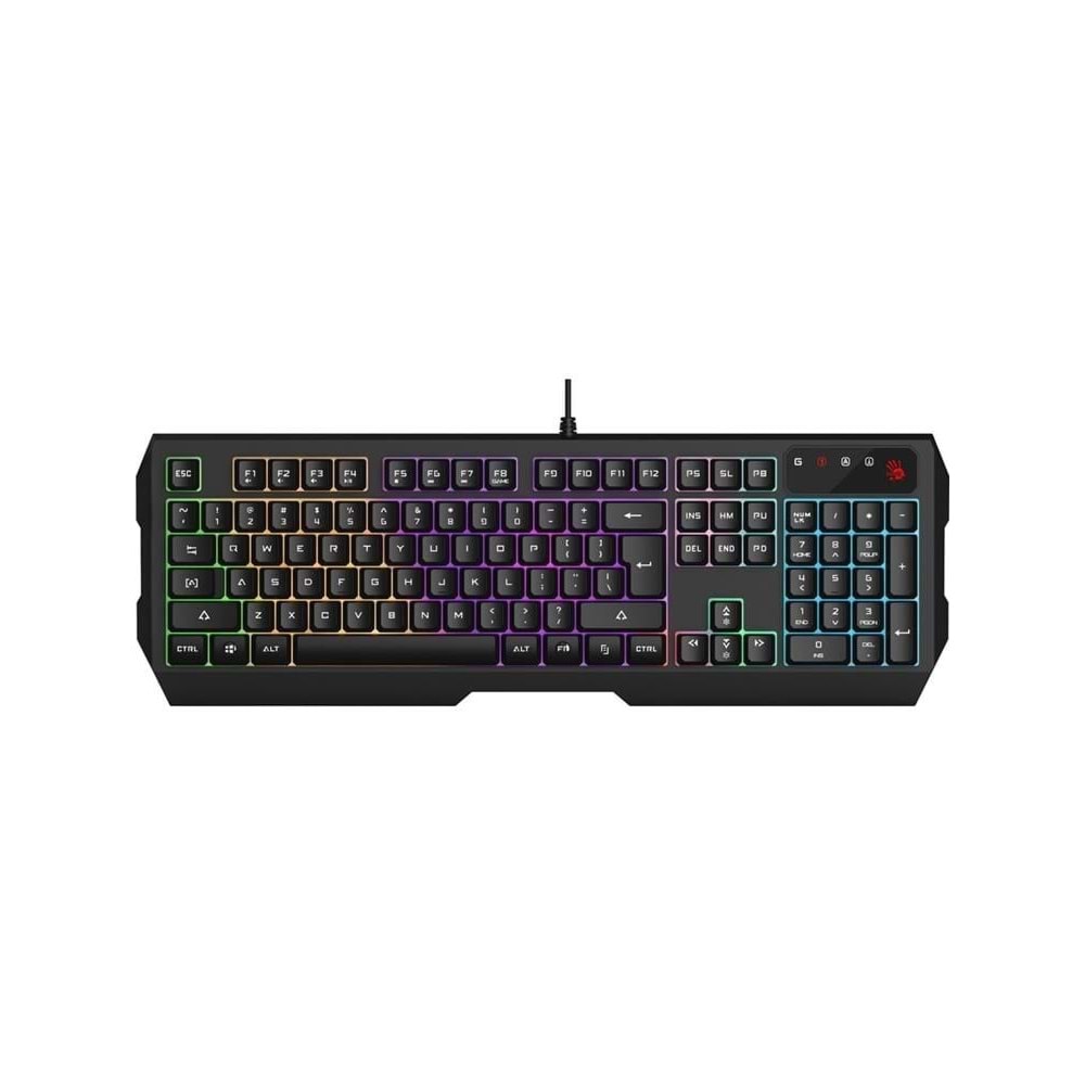 BLOODY B135N Q USB SİYAH NEON MULTİMEDYA GAMİNG KLAVYE