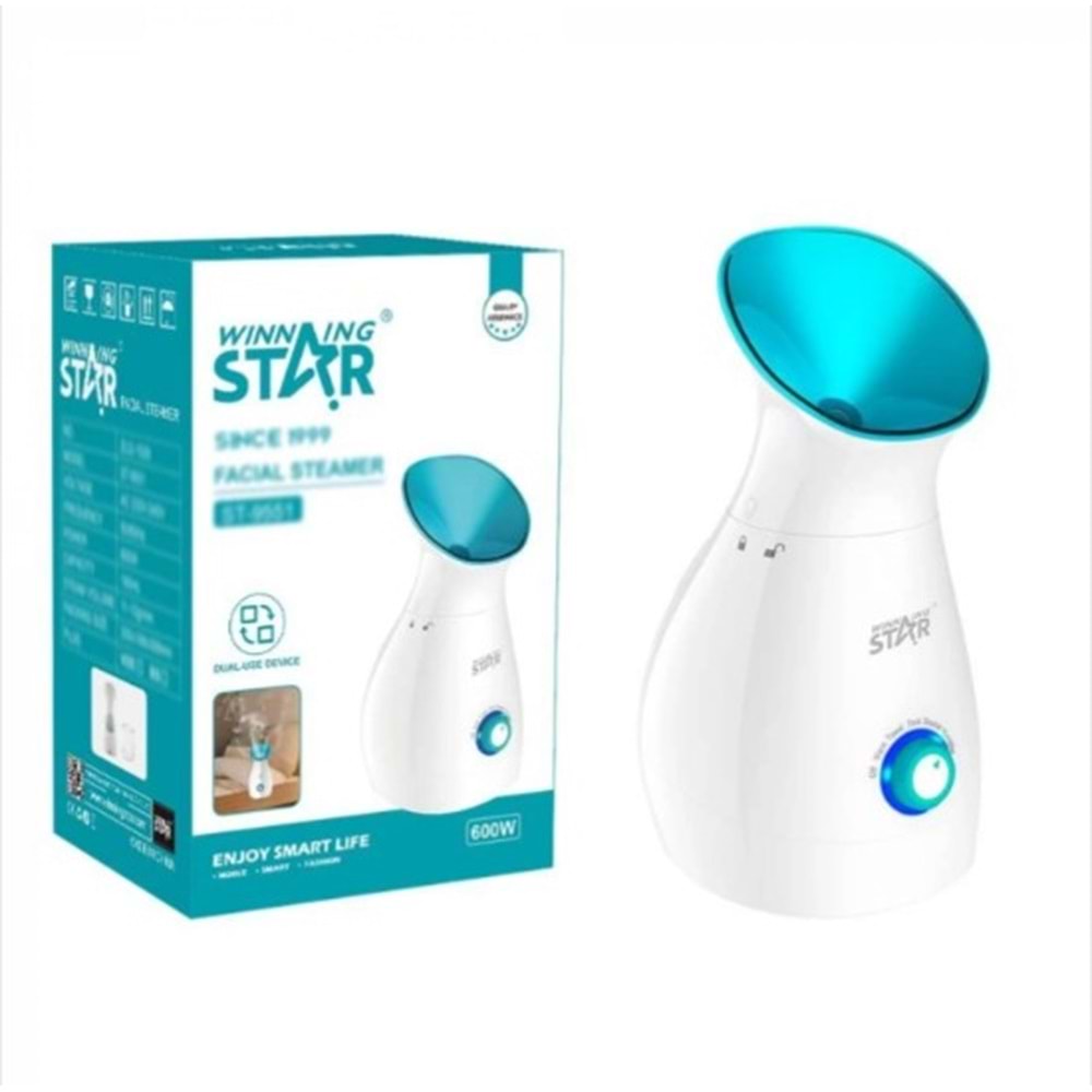 WİNNİNG STAR ST-9551 YÜZ BUHAR MAKİNESİ FACİAL STEAMER