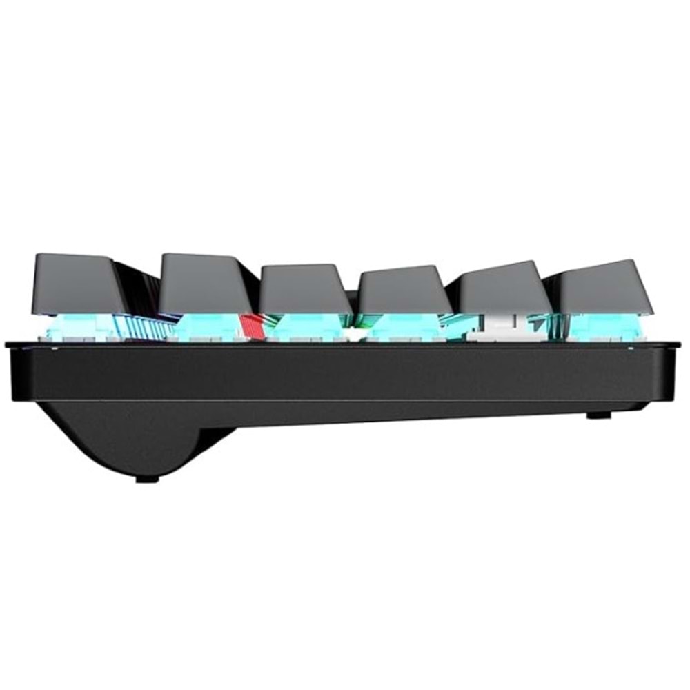 GAMEPOWER EVA 5 RED SWİTCH 88 TUŞ USB RGB GAMİNG KLAVYE