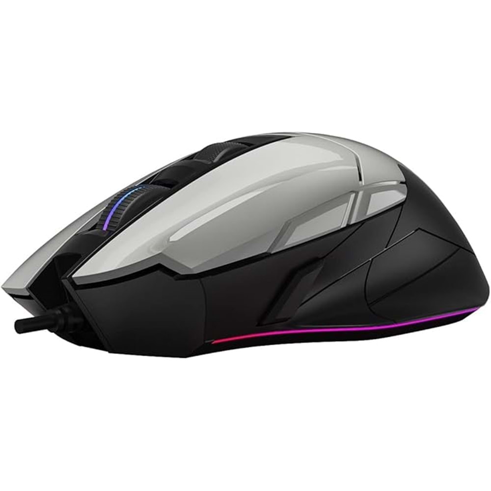 BLOODY W70 MAX 10K CPI OPTİK RGB GAMİNG MOUSE BEYAZ
