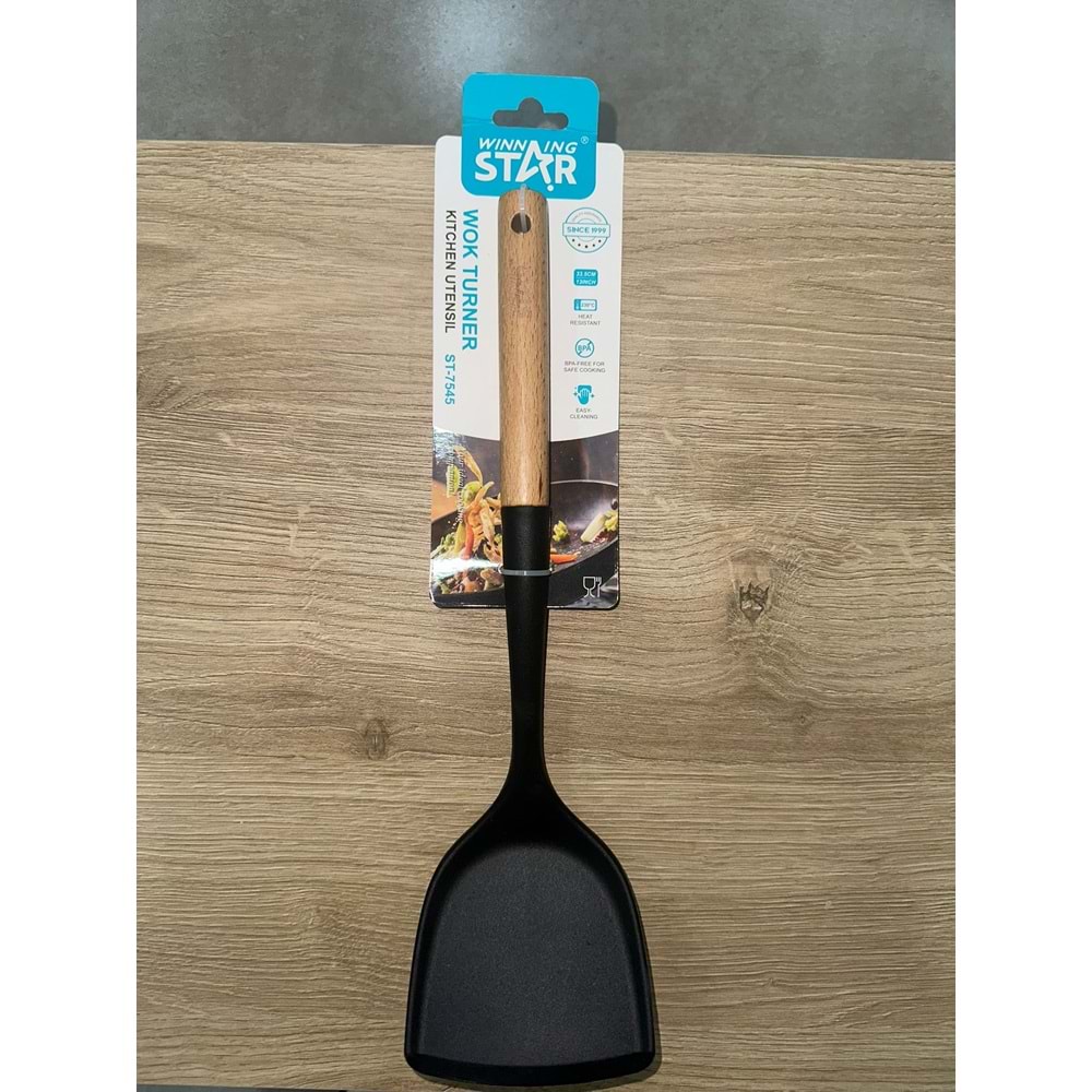 WİNNİG STAR ST-7545 WOK TENCERE KAŞIK SPATULA