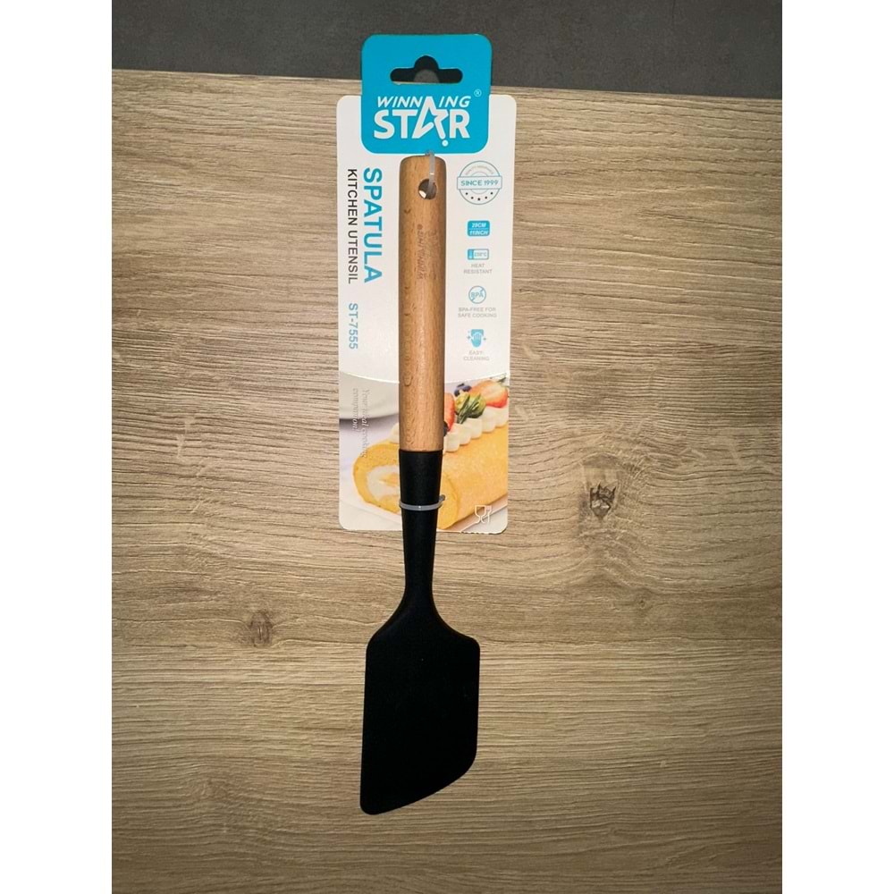 WİNNİG STAR ST-7555 PASTACI KEK SPATULASI SİYAH