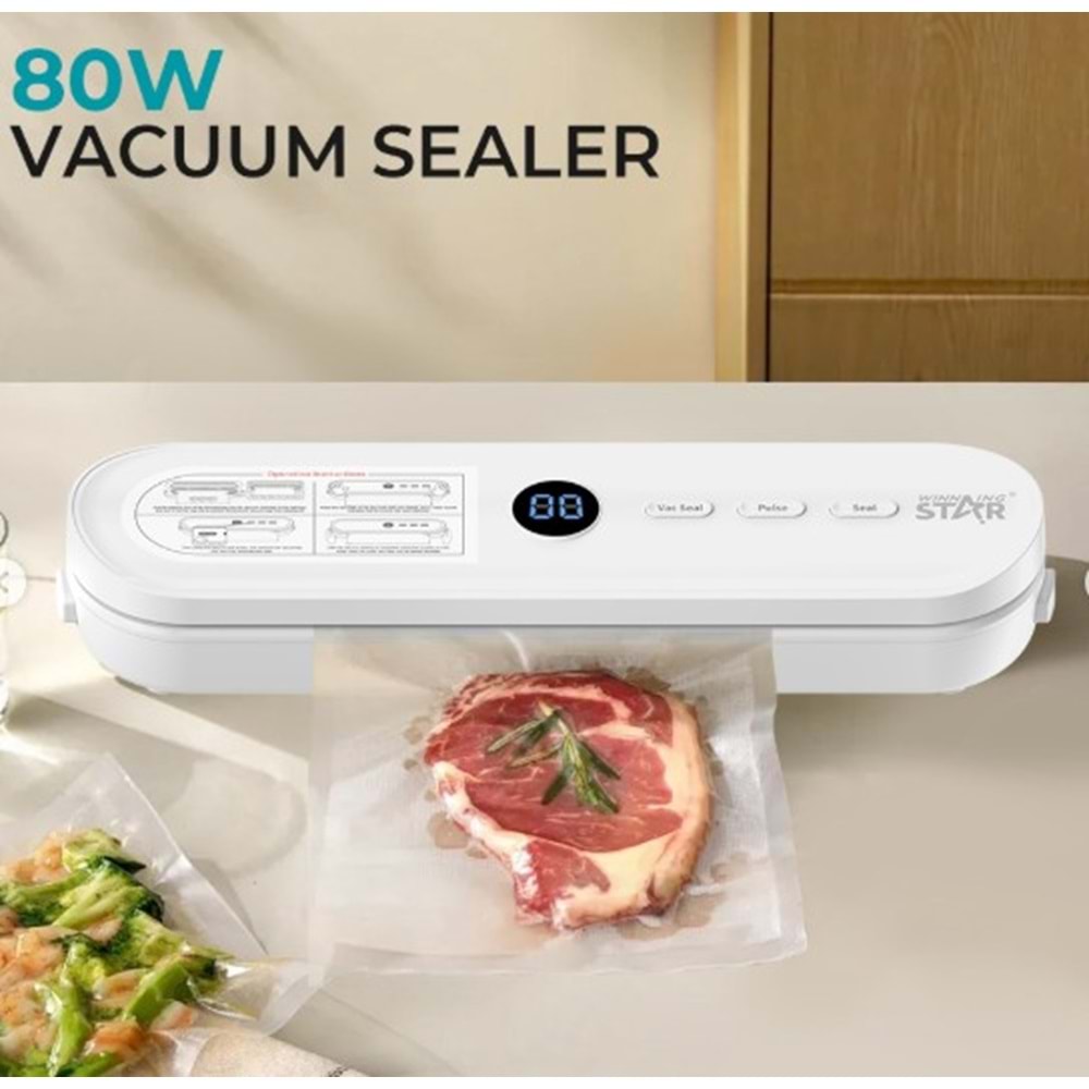 WİNNİNG STAR ZI ST-6300 80W VAKUM PAKETLEME CİHAZI
