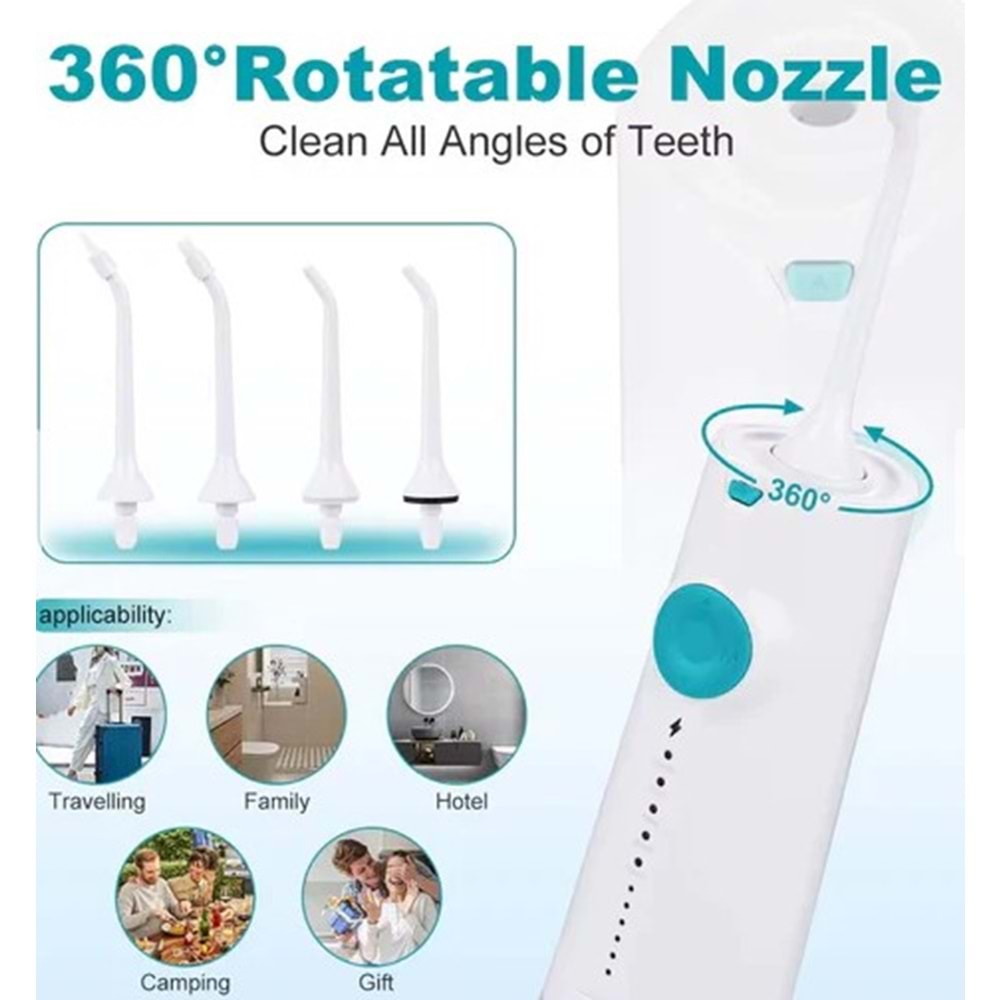 WİNNİNG STAR WATER FLOSSER DİŞ SAĞLIĞI TAZİKLİ YIKAMA CİHAZI ST-9818