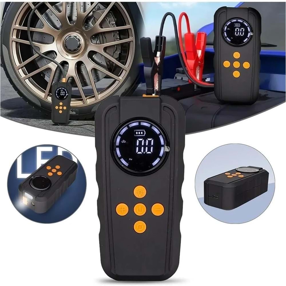 DENX ARAÇ AKÜ ŞARJERİ JUMP START DX2592 2553037