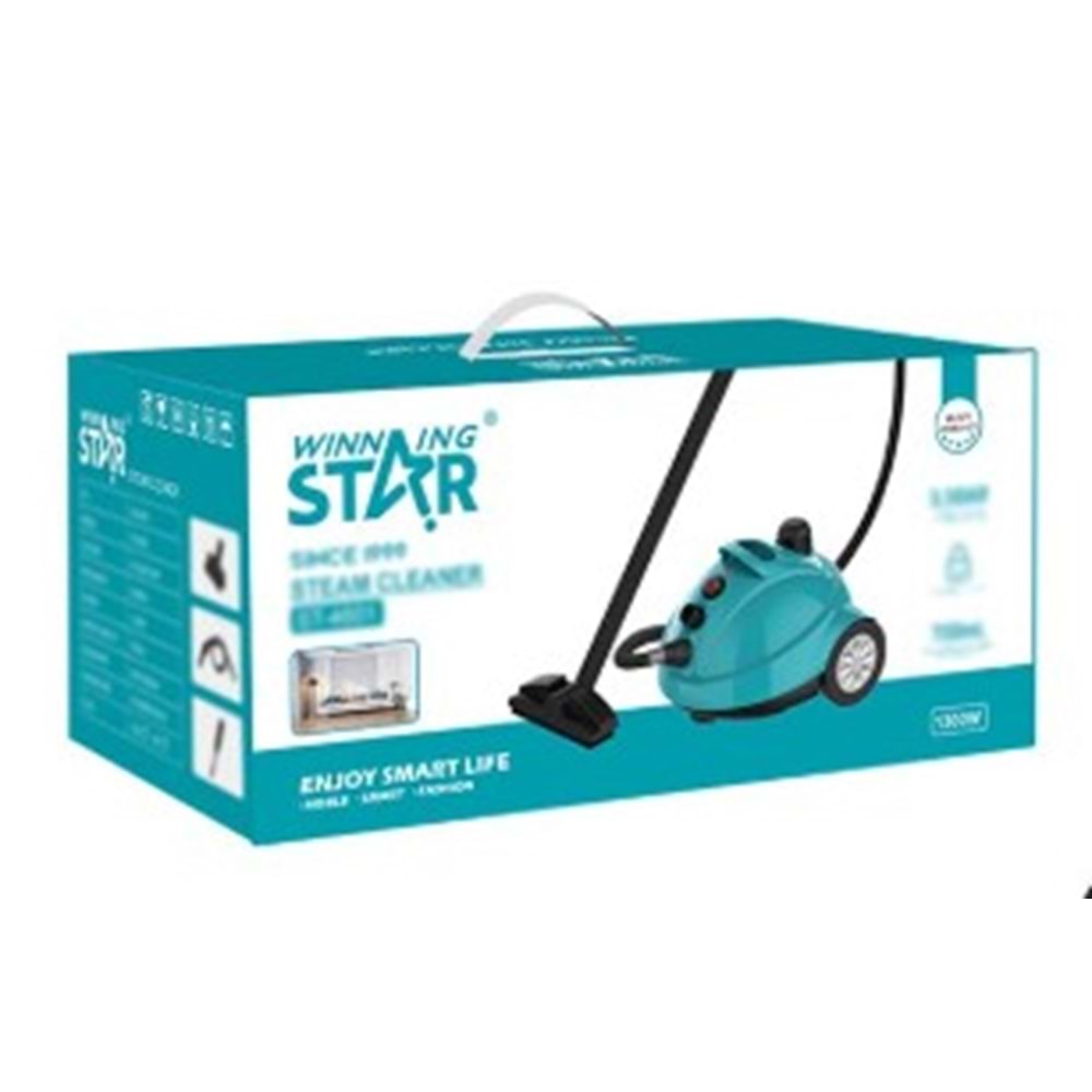 WİNNİNG STAR BUHARLI TEMİZLEME SÜPÜRGESİ 1300W 3,5BAR ST-4601