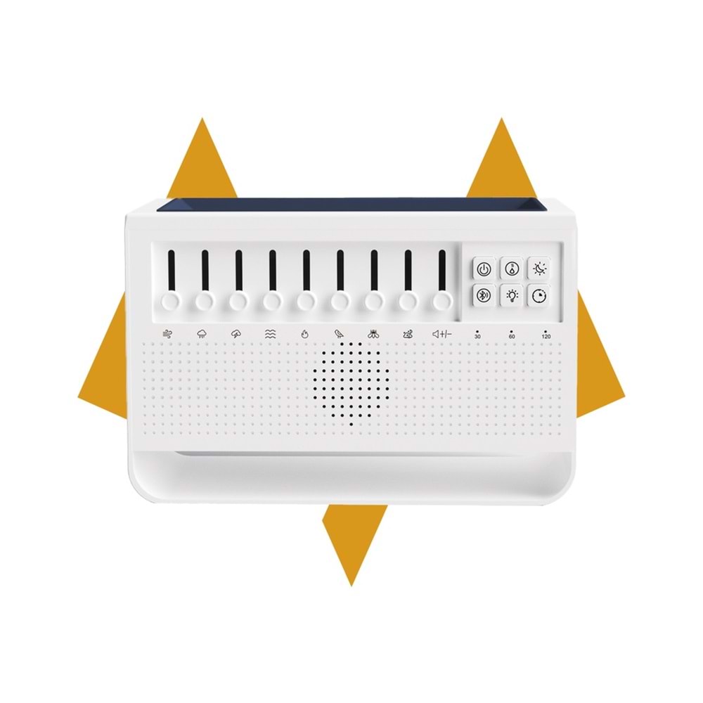 2553101 8 FARKLI SESLİ AMBİYANS IŞIKLI BLUETOOTH HOPARLÖR