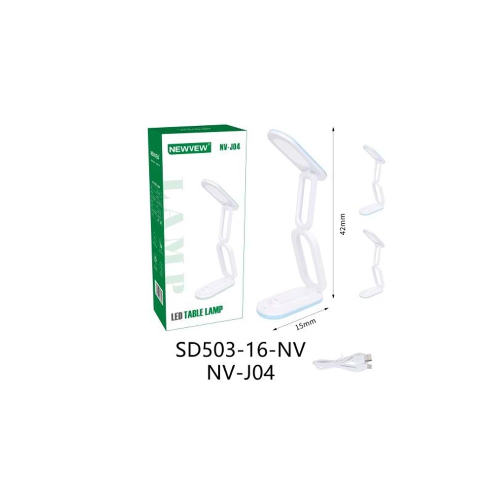 NEWVEW NV-J13T ŞARJLI LED IŞIK 2X1200MAH