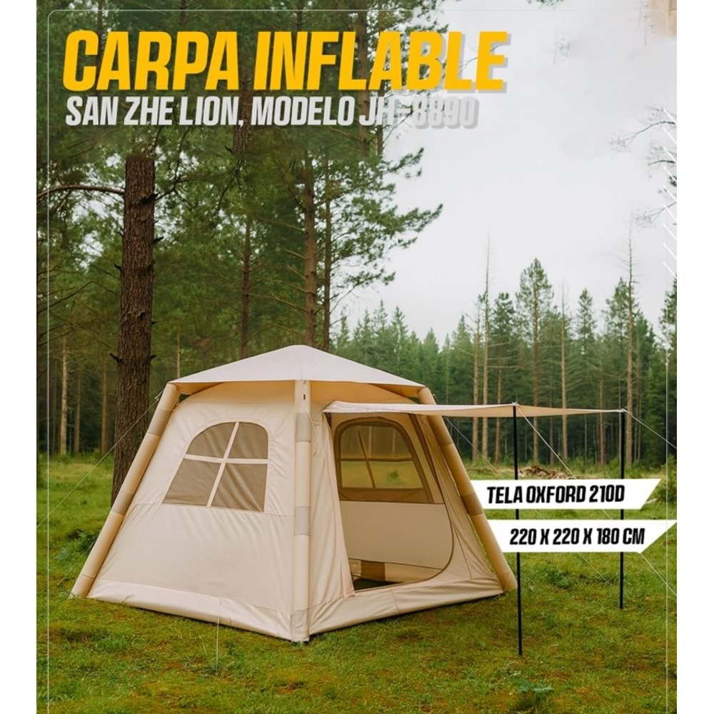 SAN ZHE LION 8890 OTOMATİK ÇADIR 220X220X180 AUTOMATİC TENT 2555045