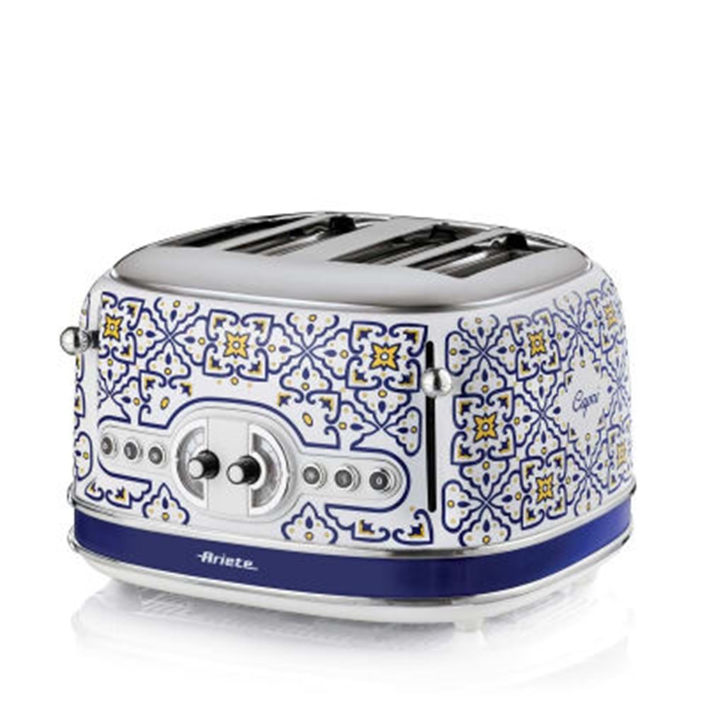 ARİETE 0156 VİNTAGE CAPRİ EKMEK KIZARTMA MAKİNESİ 4 GÖZLÜ