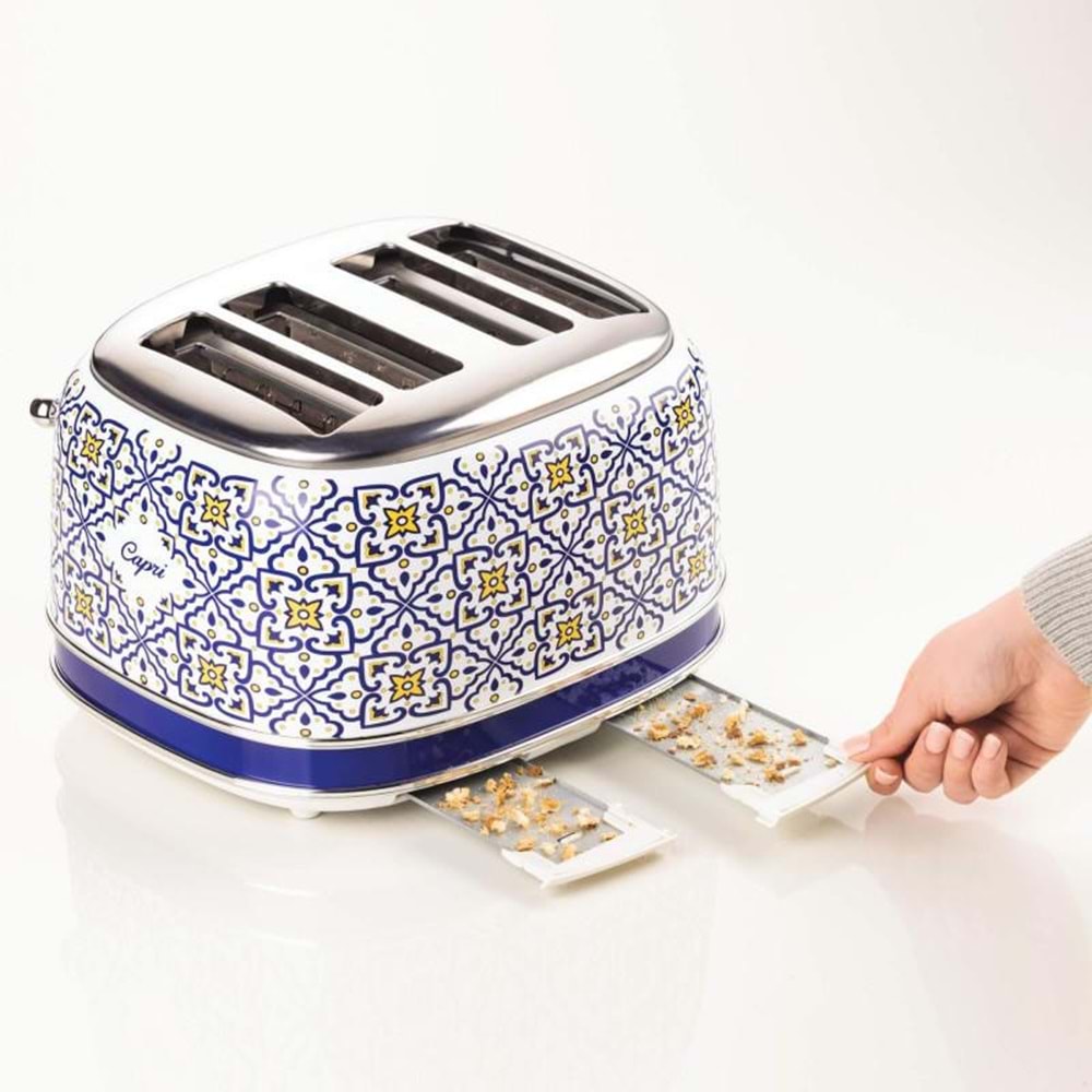 ARİETE 0156 CAPRİ 4 DİLİMLİ EKMEK KIZARTMA MAKİNESİ