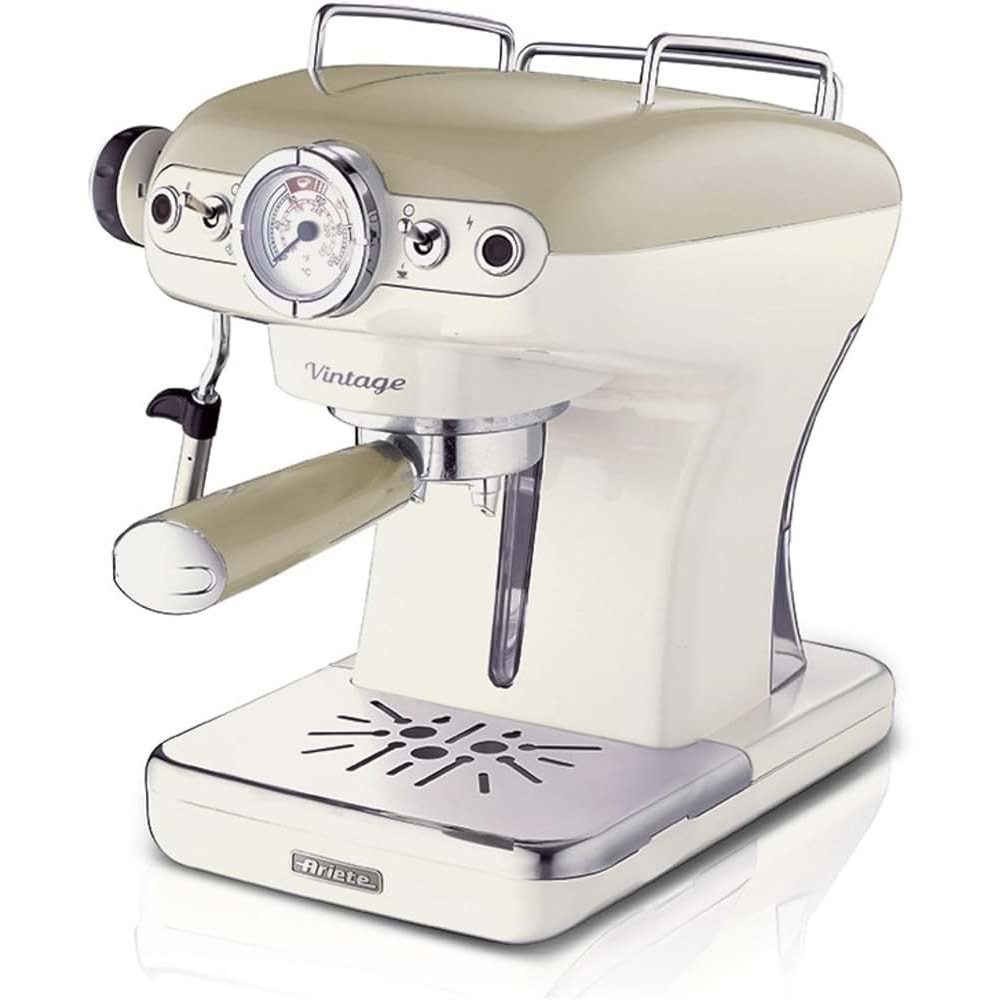ARİETE VİNTAGE ESPRESSO KAHVE MAKİNESİ 1389 BEİGE RENK
