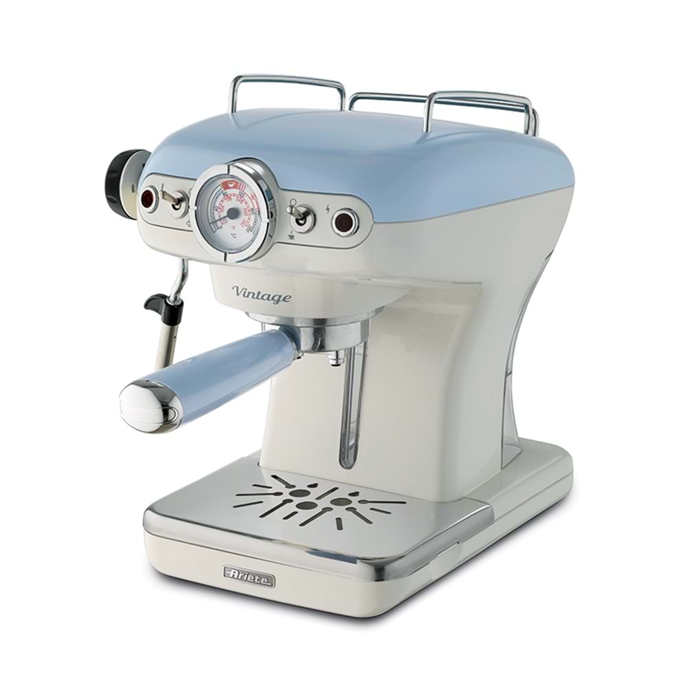 ARİETE 1389 VİNTAGE ESPRESSO KAHVE MAKİNESİ - MAVİ RENK