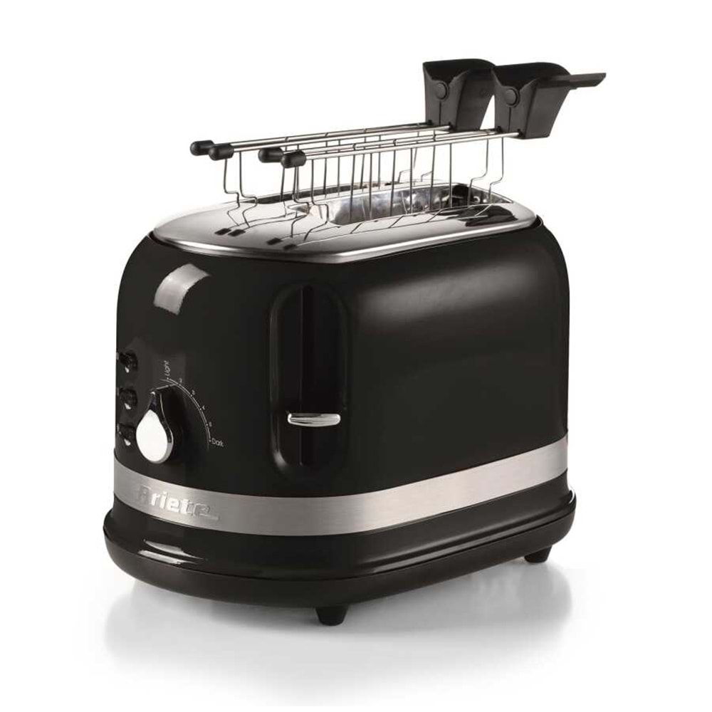 ARİETE MODERNA EKMEK KIZARTMA MAKİNESİ 0149 SİYAH RENK