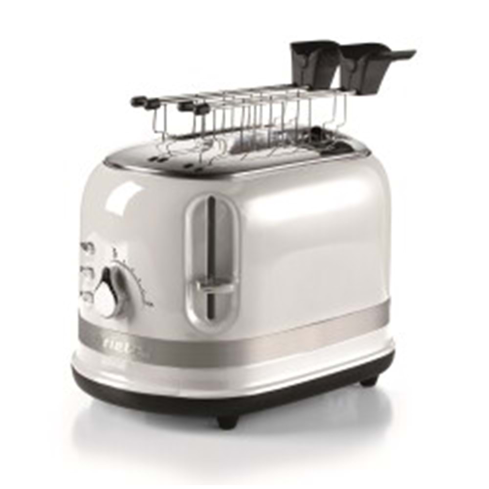 ARİETE MODERNA EKMEK KIZARTMA MAKİNESİ 0149 BEYAZ RENK