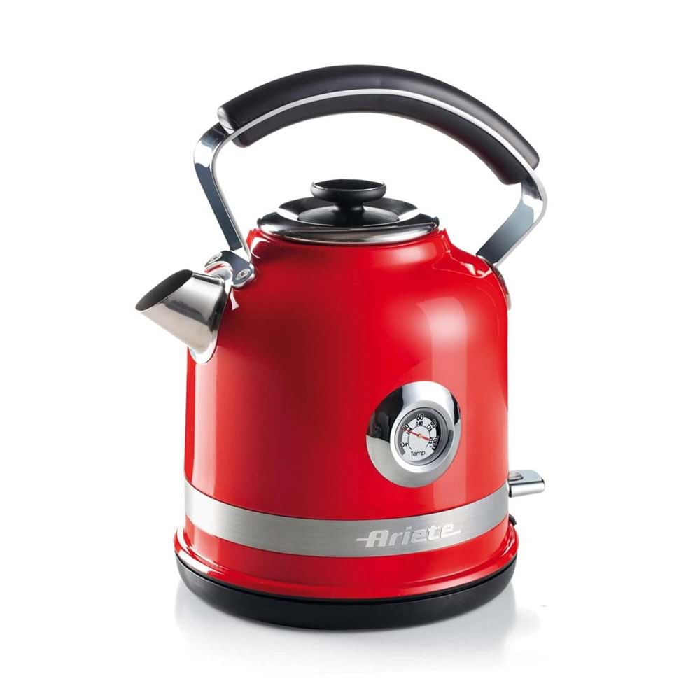 ARİETE MODERNA ÇELİK KETTLE KIRMIZI 2854