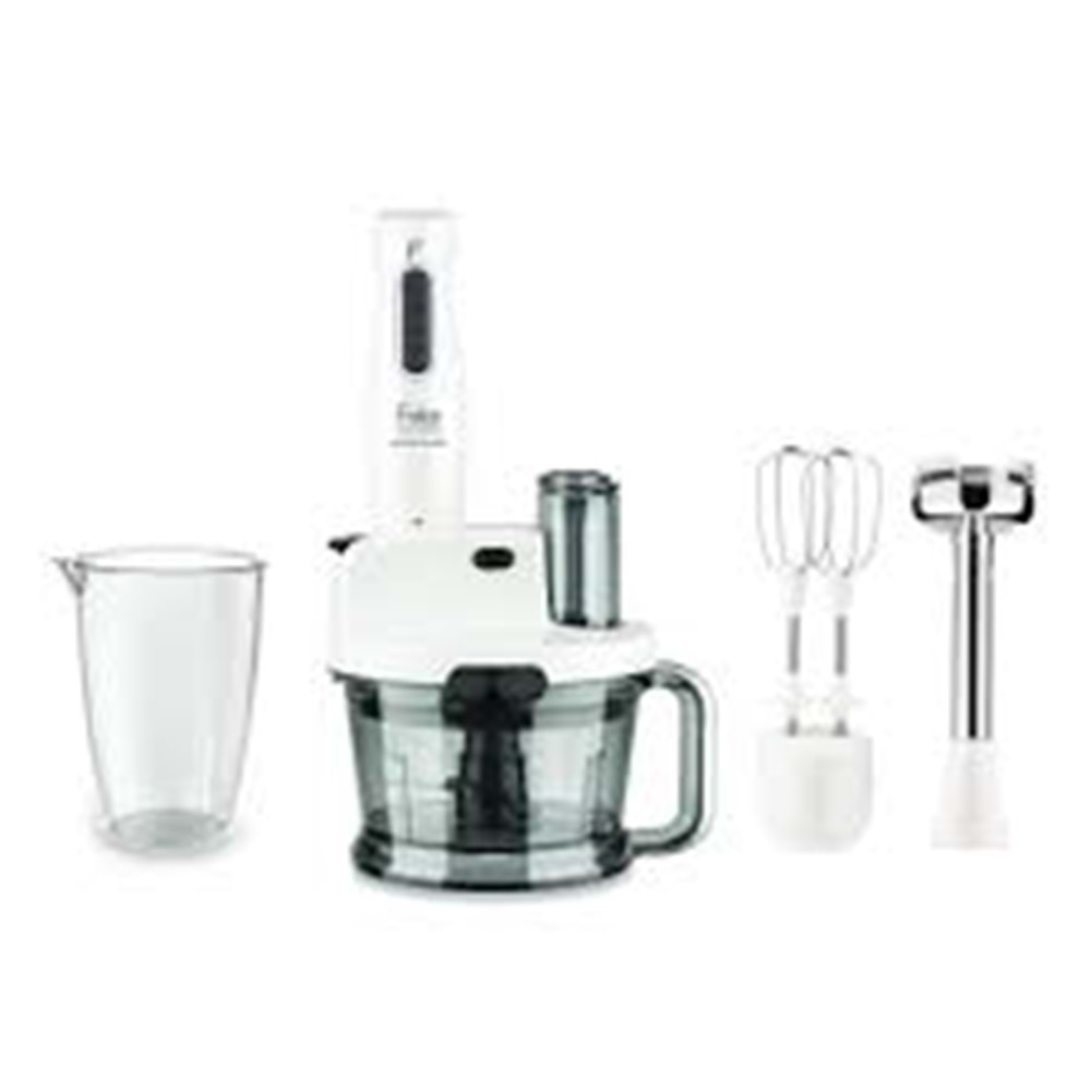 FAKİR MR CHEF QUADRO BLENDER SETİ BEYAZ 1000ML