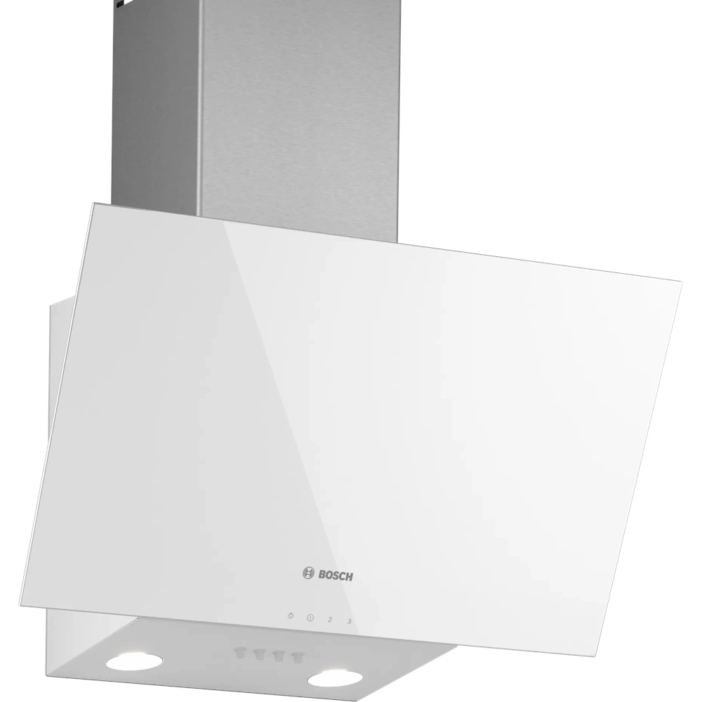 BOSCH DWK63PJ20T SERİE 2 DUVAR TİPİ DAVLUMBAZ 60CM BEYAZ RENK CAM YÜZEY
