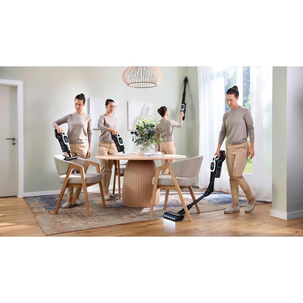 BOSCH BCS1041WAC UNLİMİTED 10 ŞARJLI DİKEY ELEKTRİKLİ SÜPÜRGE BEYAZ