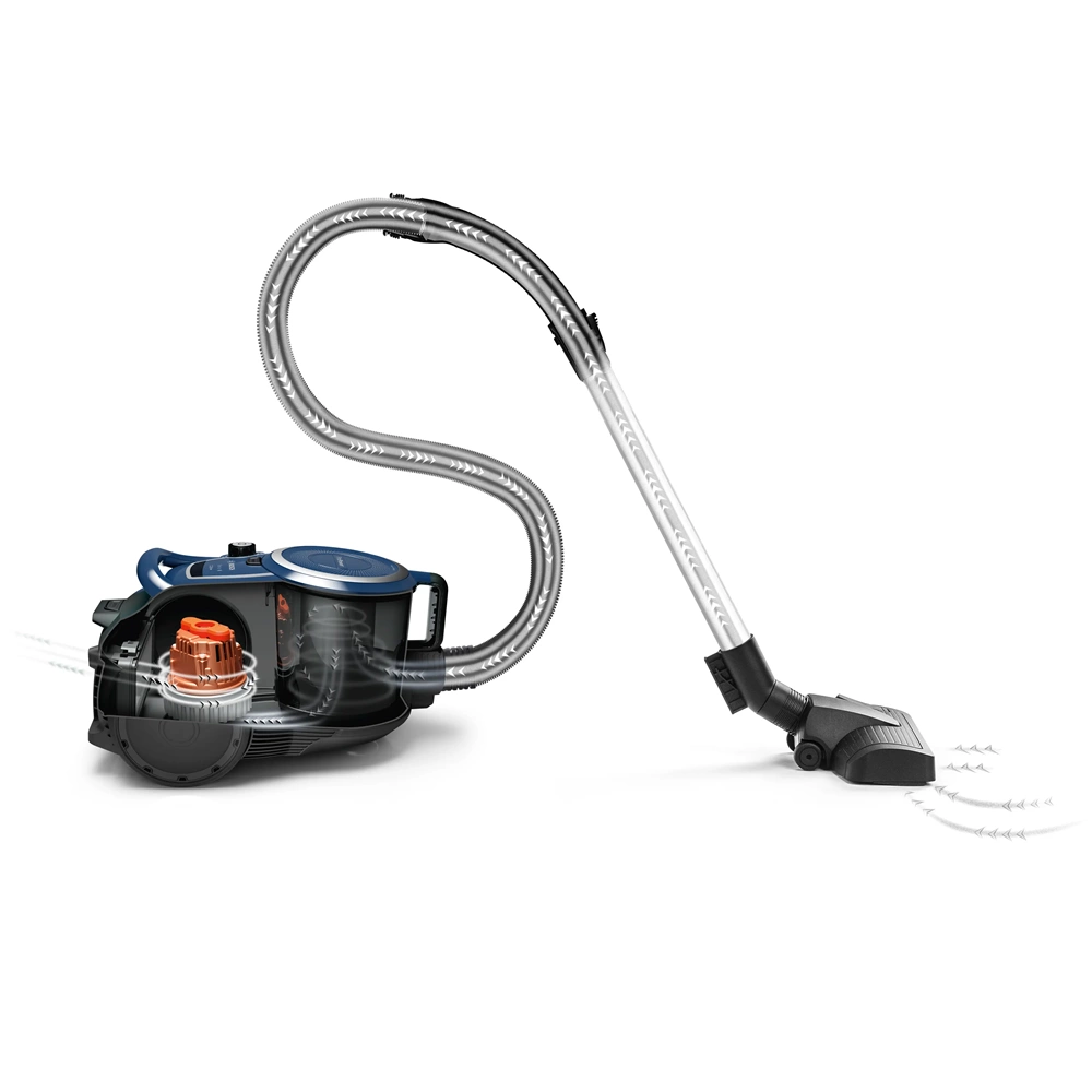 BOSCH BGS412000 SERİE 6 TORBASIZ ELEKTRİKLİ SÜPÜRGE MAVİ/SİYAH