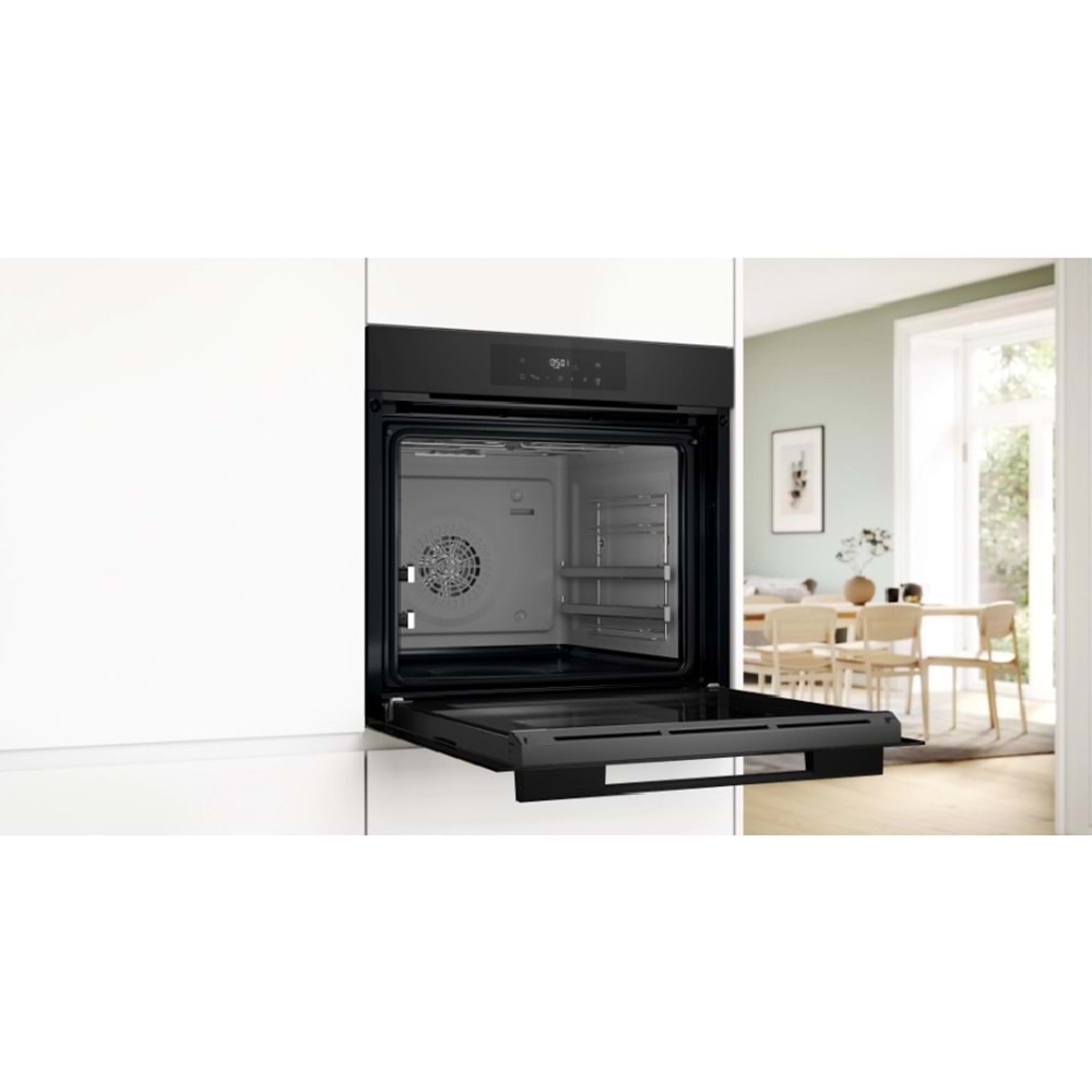 BOSCH Serie 6 Ankastre Fırın 60 x 60 cm Mat siyah - HJG852YT0T