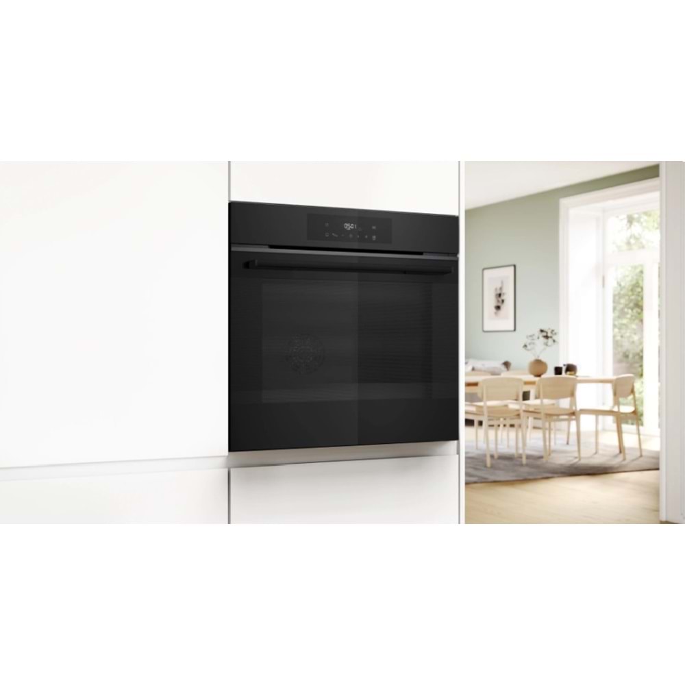 BOSCH Serie 6 Ankastre Fırın 60 x 60 cm Mat siyah - HJG852YT0T