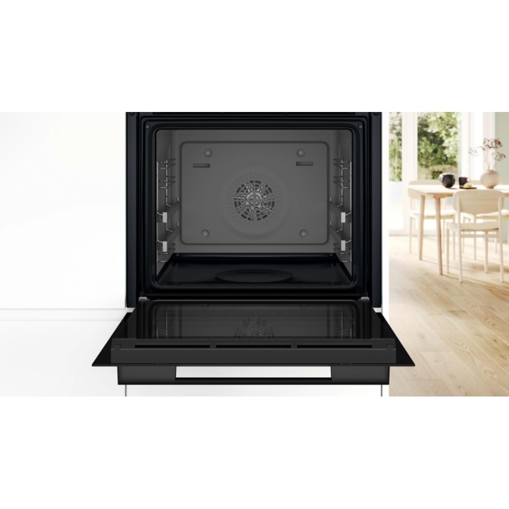BOSCH Serie 6 Ankastre Fırın 60 x 60 cm Mat siyah - HJG852YT0T