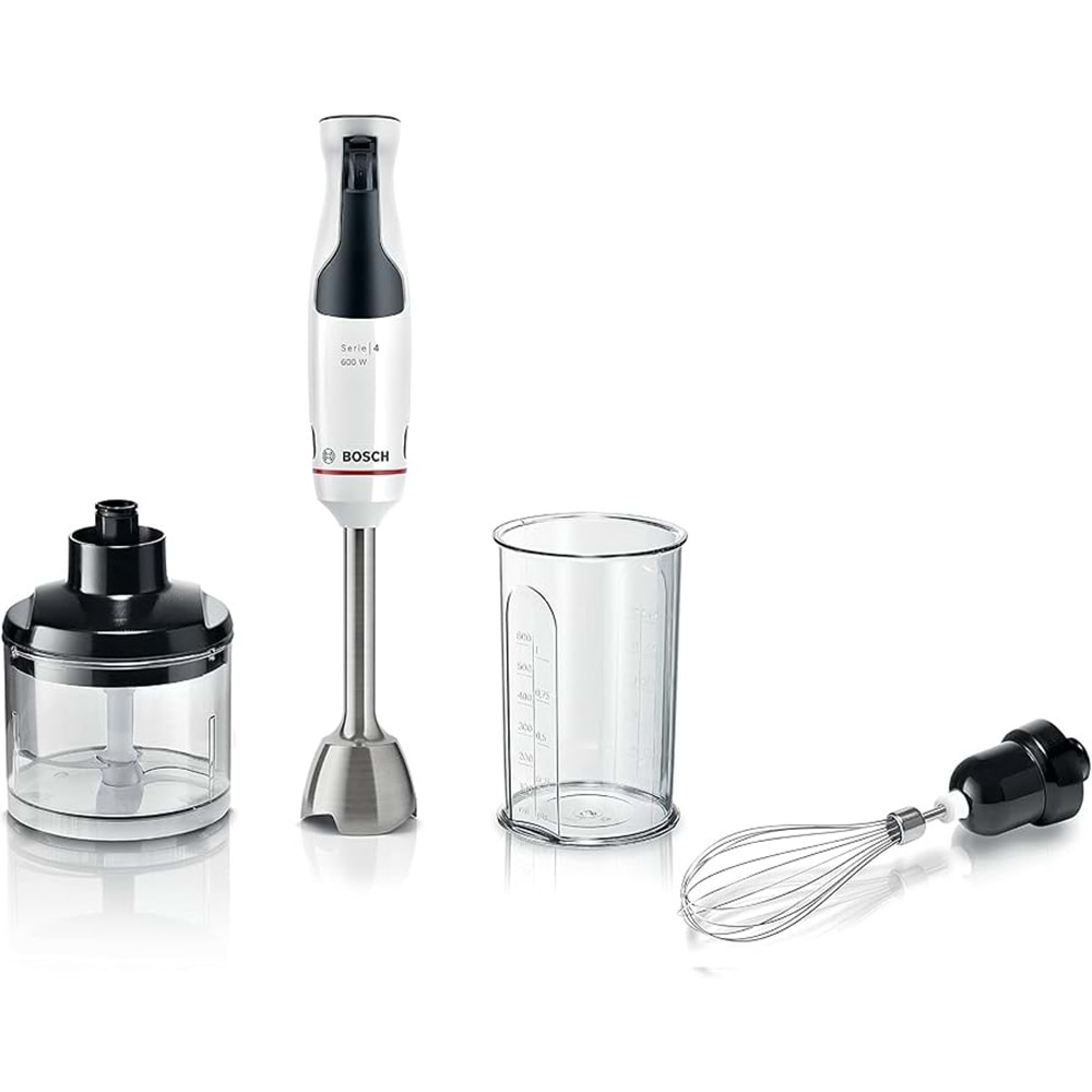 BOSCH MSM4W421 SERİE 4 ERGOMASTER EL BLENDER BEYAZ 800W