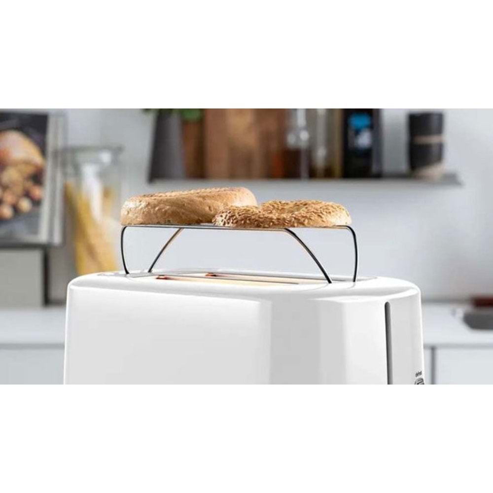 BOSCH TAT6A511 2 DİLİMLİ EKMEK KIZARTMA MAKİNESİ - BEYAZ