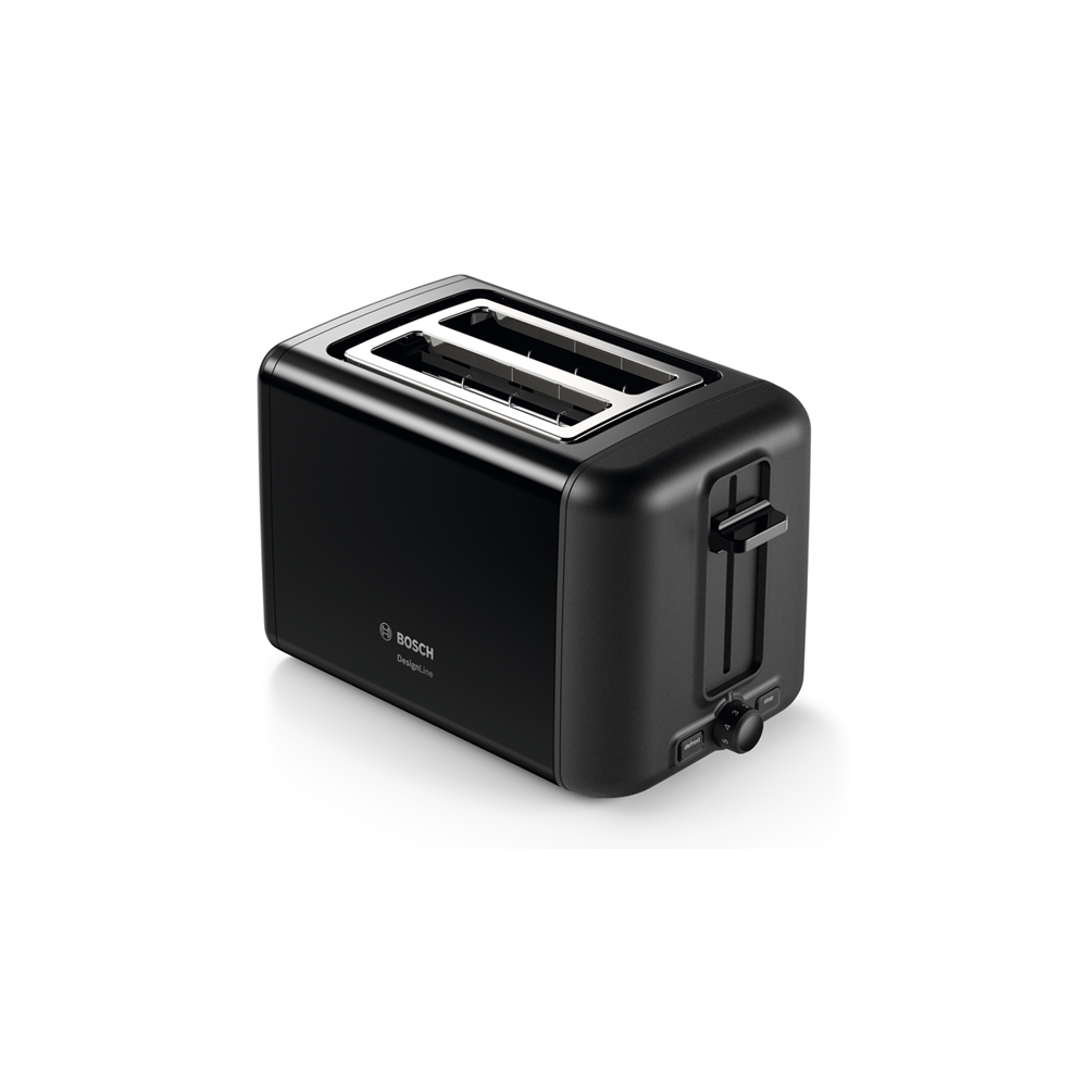 BOSCH TAT3P423 2 GÖZLÜ EKMEK KIZARTMA MAKİNESİ SİYAH 970W