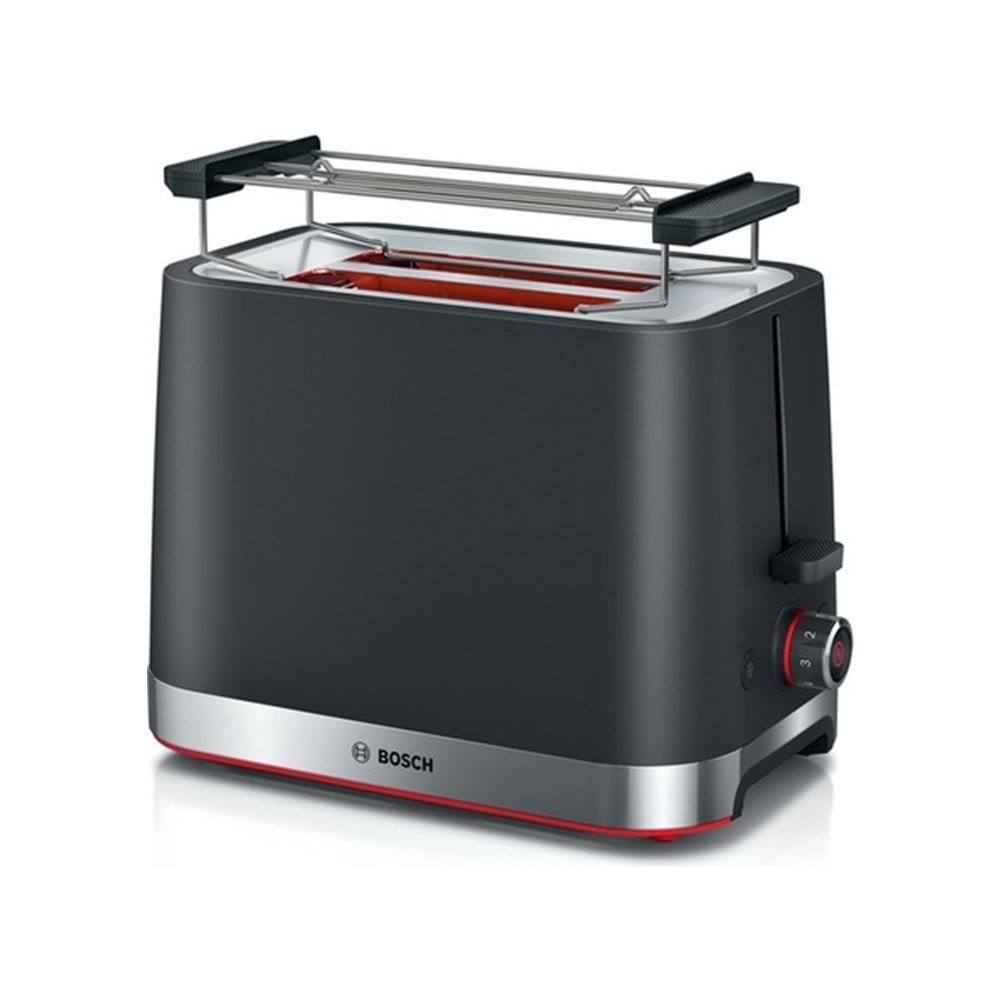BOSCH TAT4M223 MYMOMENT 2 GÖZLÜ EKMEK KIZARTMA MAKİNESİ SİYAH