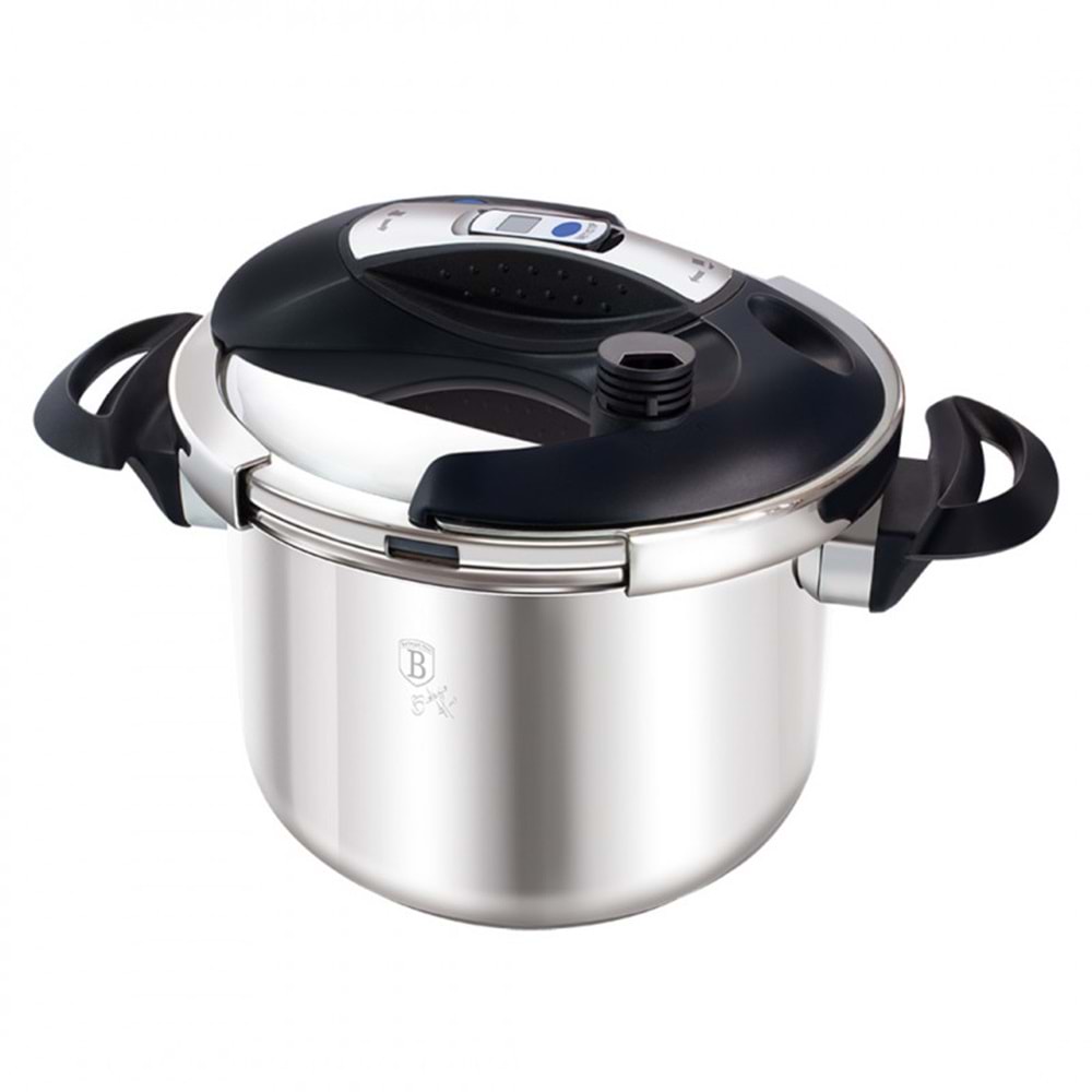 BERLİNGERHAUS LP-KL-011 BASINÇLI TENCERE 6L ZAMANLAYICILI