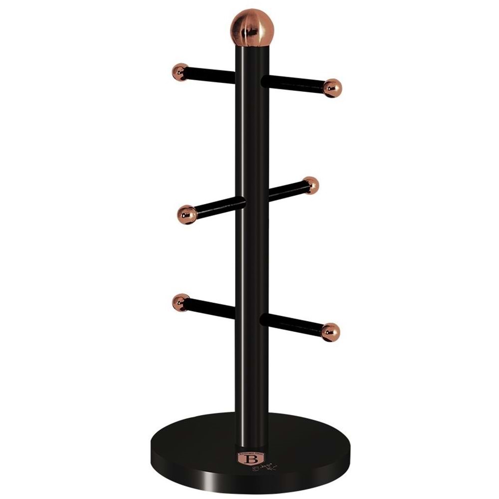 BERLİNGERHAUS BH-1736 KUPA STANDI/AĞACI ROSE GOLD