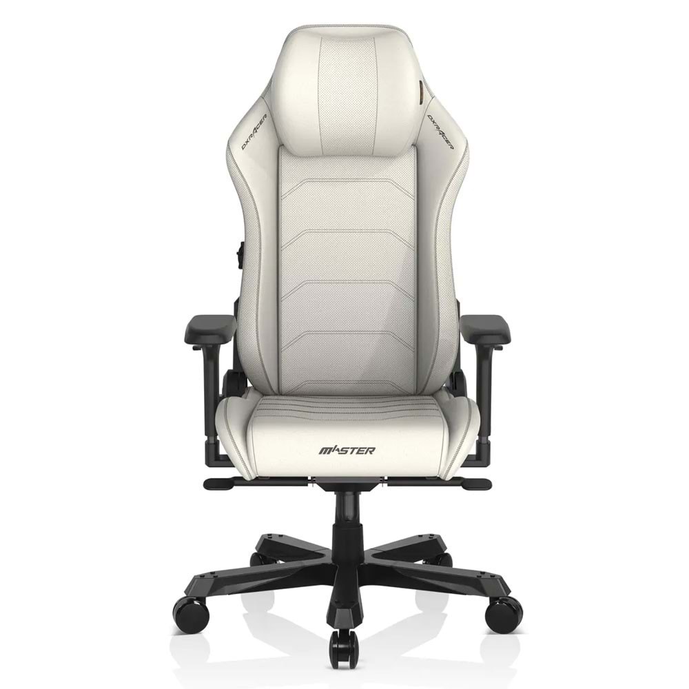 DXRACER MASTER SERİ MİKROFİBER DERİ XL OYUNCU KOLTUĞU BEYAZ