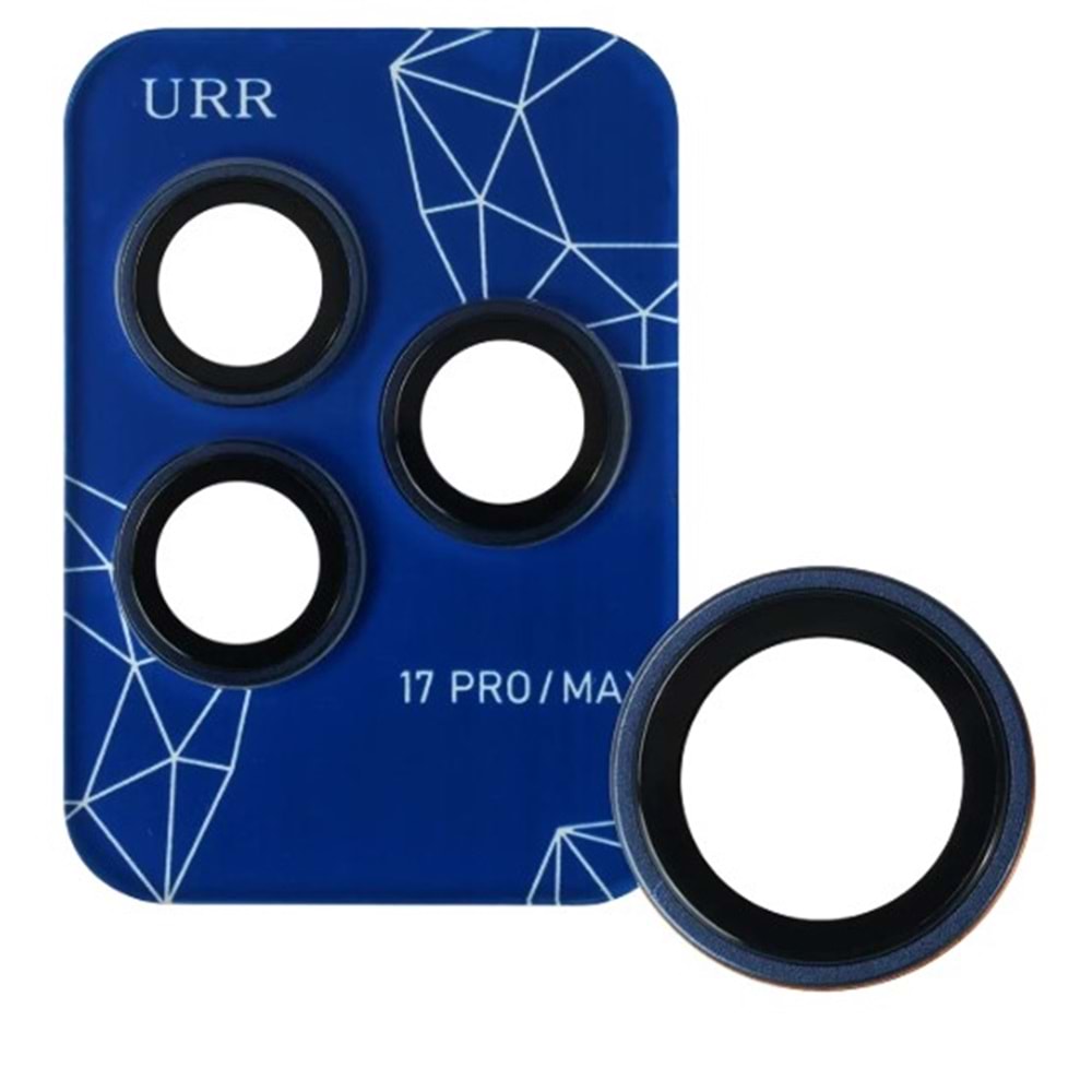 URR SAPPHİRE LENS KORUYUCU İPHONE 17 PRO MAX MAVİ
