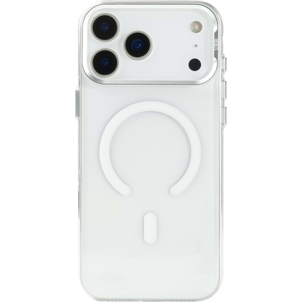 URR RAİNBOW CRYSTAL KILIF İPHONE 17 PRO MAX BEYAZ