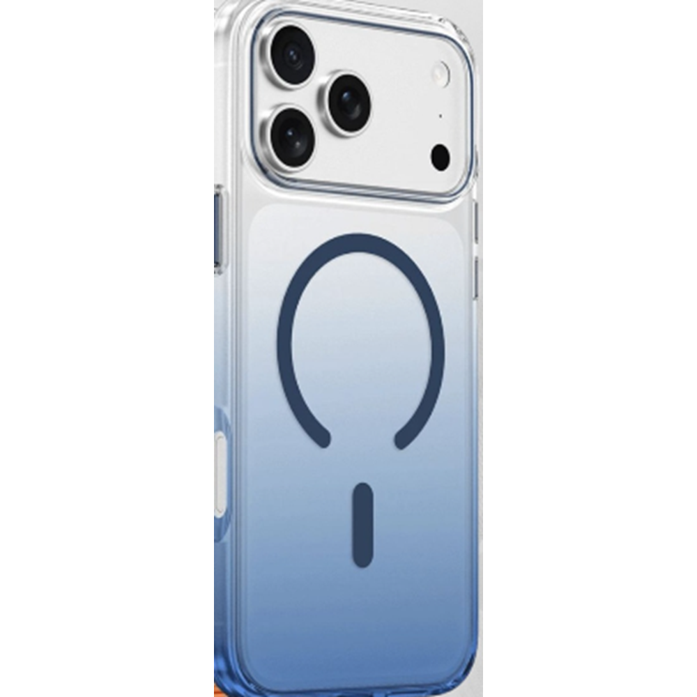 URR RAİNBOW CRYSTAL KILIF İPHONE 17 PRO MAX MAVİ