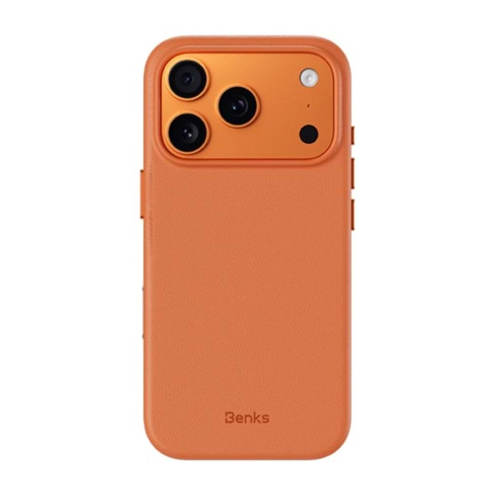 BENKS VİTAPRO MAGNETİC İPHONE 17 PRO MAX KILIF TURUNCU