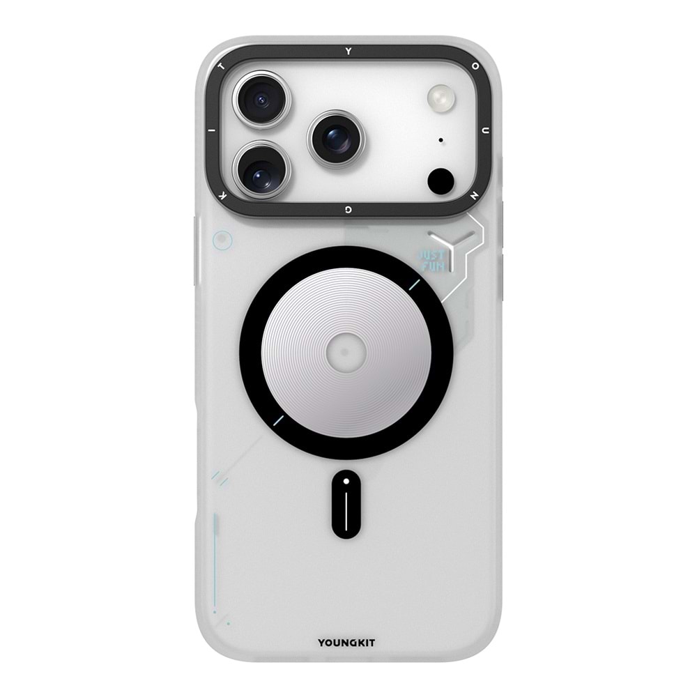 YOUNGKİT SANDER KILIF İPHONE 17 PRO MAX GRİ